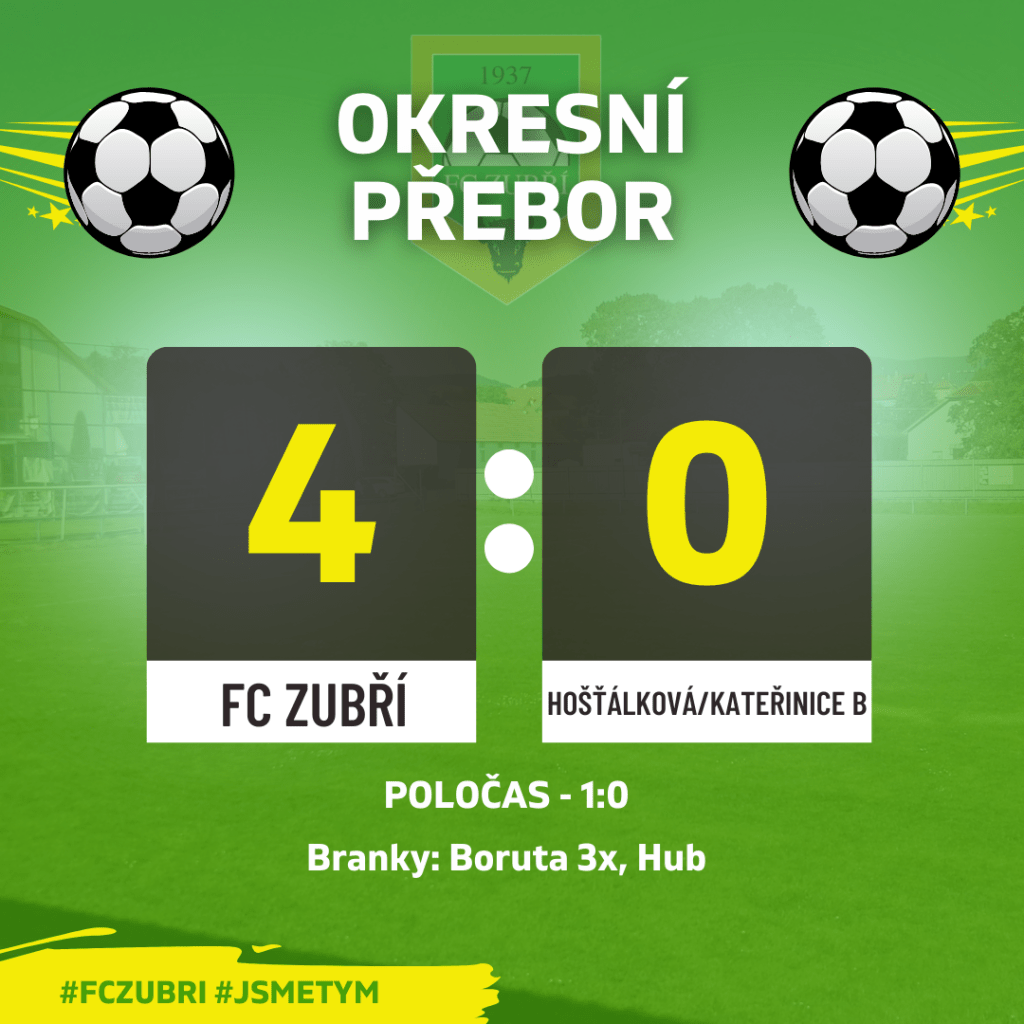 FC Zubří – Hošťálková/Kateřinice B