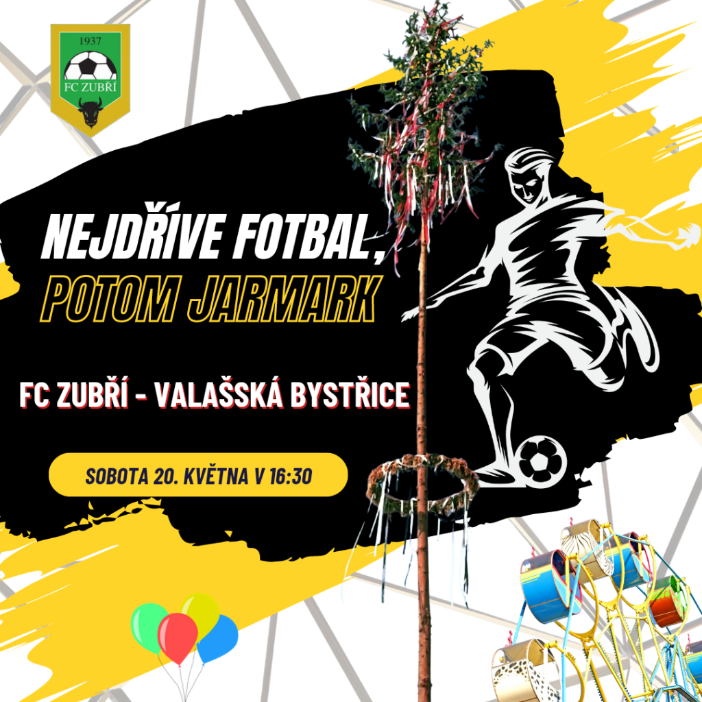 Další zápas odehrajeme opět doma, tentokrát netradičně v sobotu na Metlářský&nbsp;jarmark