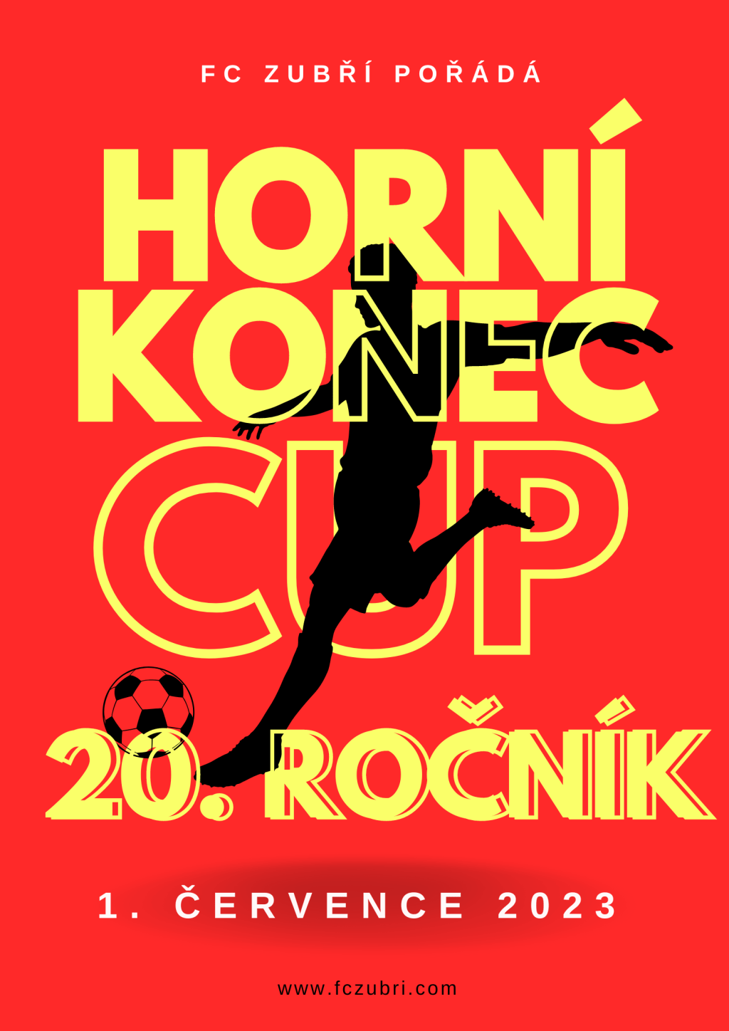 Jubilejní 20. ročník Horní Konec cupu proběhne 1. července&nbsp;2023