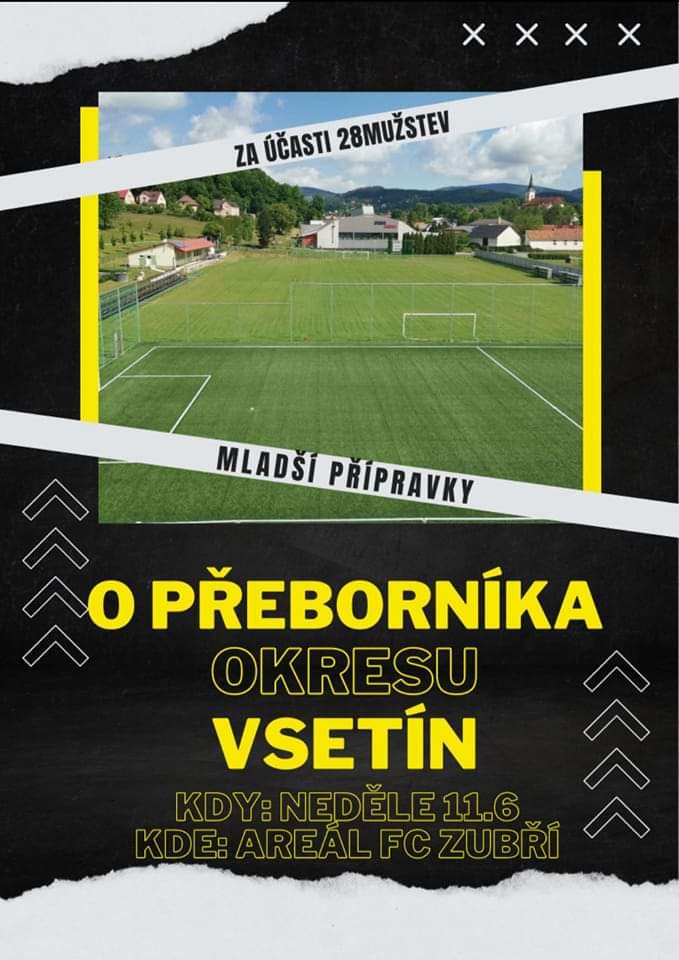 V Zubří se chystá velký turnaj týmů do devíti let, představí se 28&nbsp;družstev!