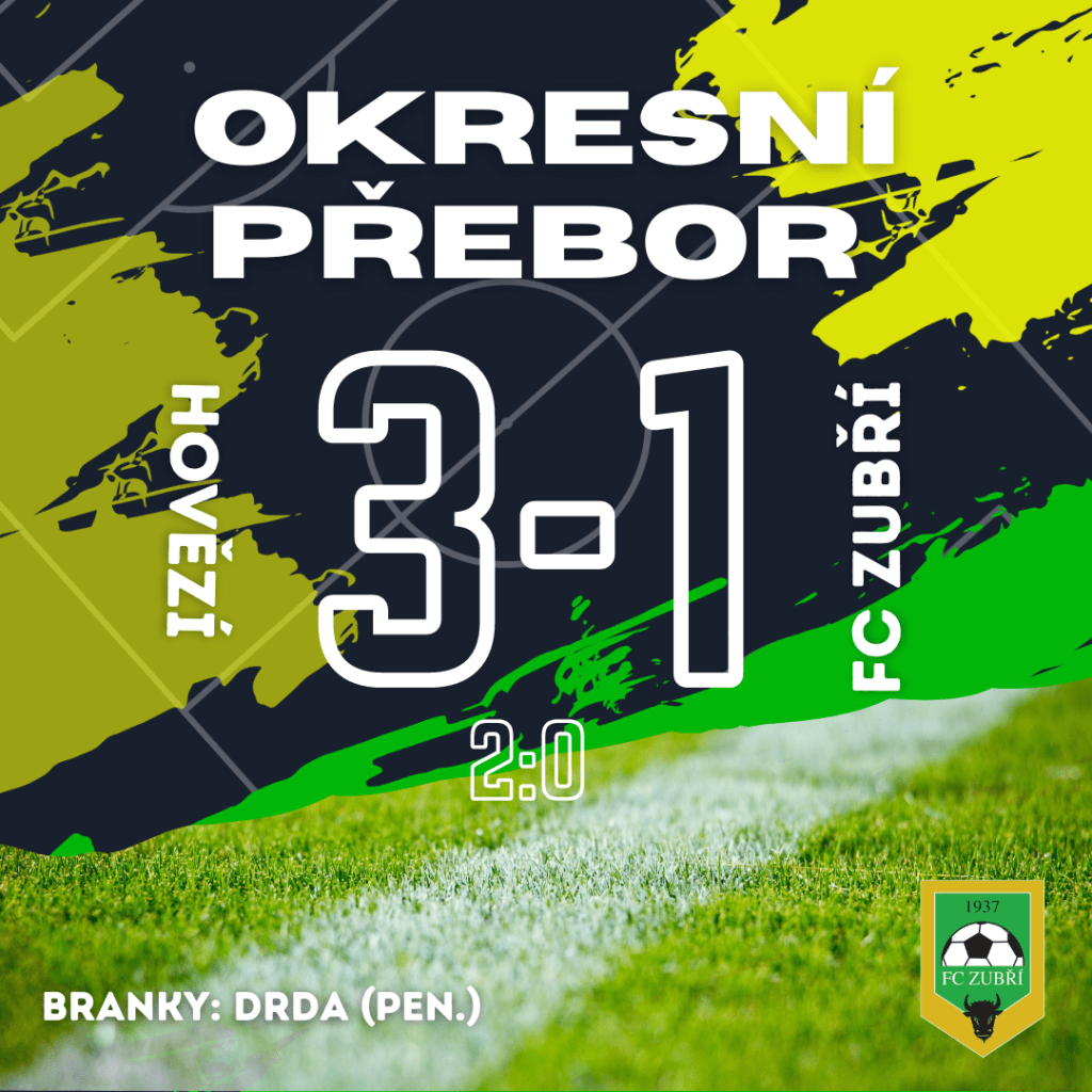 Hovězí – FC Zubří – 3:1&nbsp;(2:0)