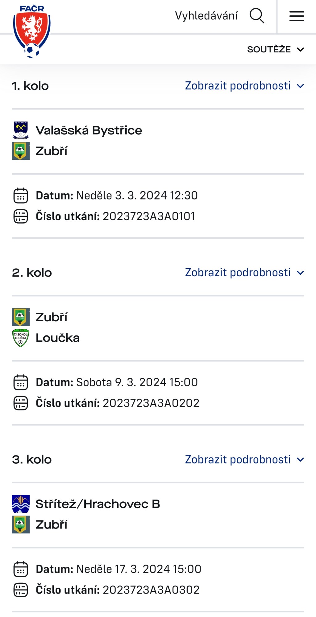 Muži si zahrají nový Okresní pohár&nbsp;2024