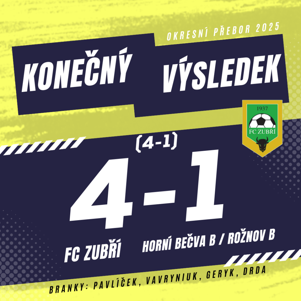 FC Zubří – Horní Bečva B/Rožnov&nbsp;B