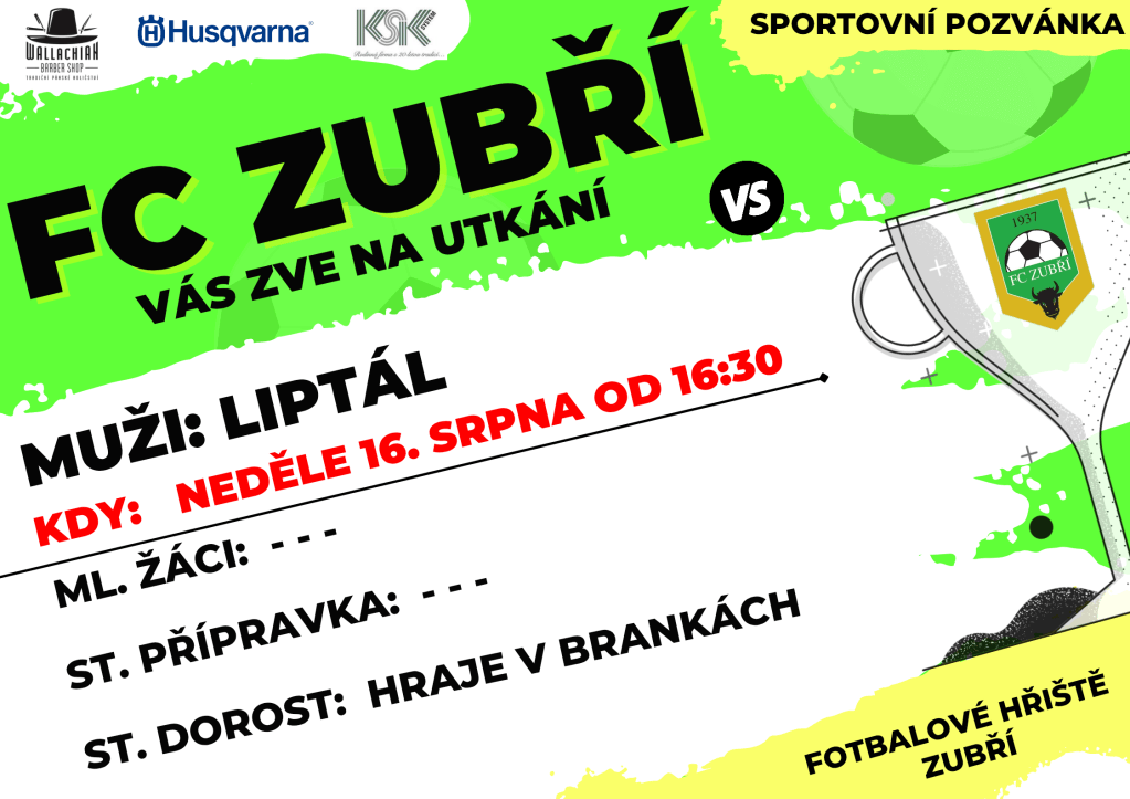 Nová sezona začíná! Muži přivítají Liptál, dorost vyráží do&nbsp;Branek