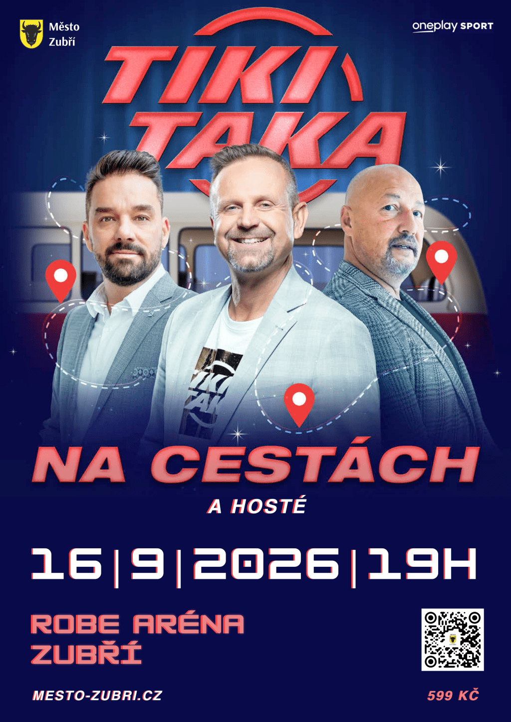 TIKI-TAKA míří do Zubří! Oblíbenou fotbalovou show zažijeme&nbsp;naživo